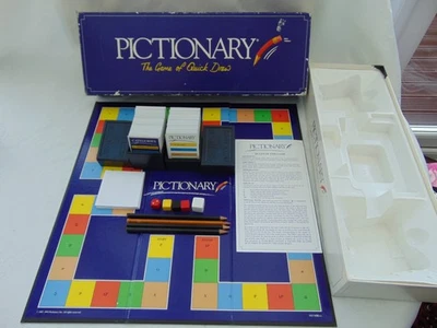 Vintage 1993 Parker Pictionary Board Game - Image 1 of 4
