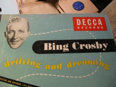 Bing Crosby Dick McIntire Harmony Hawaiians DRIFTING AND DREAMING Decca DA 578 - Image 1 of 4