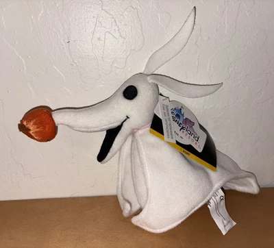 Disneyland Resort NBC Nightmare Before Christmas ZERO Bean Bag Plush Toy Beanie - Image 1 of 4