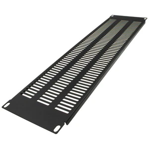 Cache Plaque Extra Air Ventilateur 3U pour Comms Données Armoire 48.3cm Noir - Afbeelding 1 van 4