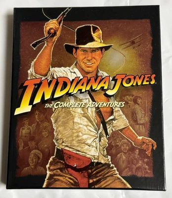 Indiana Jones: The Complete Adventures (Blu-ray, 2012, 5 Disc Set) - Image 1 of 4
