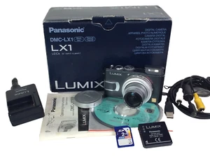 Panasonic Lumix DMC-LX1 Premium Compact Digital Camera, 4x Zoom Leica Lens BOX - Picture 1 of 24