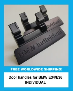 Manijas de puerta para BMW E34 E36 BMW INDIVIDUAL E36 cupé M3 GT E34 Z3 M5 - Imagen 1 de 6