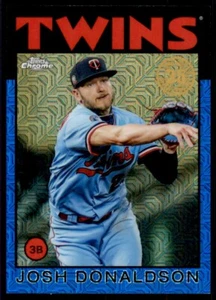2021 Topps '86 Topps Chrome Blue Refractors #86BC27 Josh Donaldson /150 - Picture 1 of 2