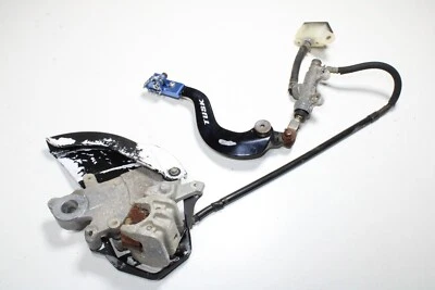 Yamaha YZ400F 1998 pinza de freno trasera pastillas de cilindro pedal YZ 400F 98 99 U2 Foto 1 de 4