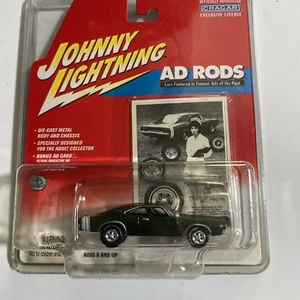 Johnny Lightning - Ad Rods - 1968 Dodge Charger Green - White Lightning Chase - Picture 1 of 3