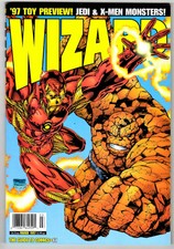 WIZARD MAGAZINE #67- MARCH 1997 - HIGH GRADE - IRON MAN / THING COVER