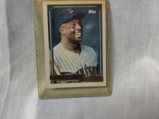 KIRBY PUCKETT 1992 TOPPS GOLD WINNER Baseball Card #575 D.O.B. ERROR
