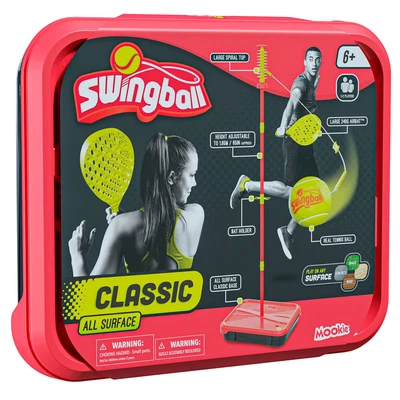 Swingball Classic | All Surface | Fun Outdoor Tennis Activity Set For Ages 6+ - Image 1 of 4