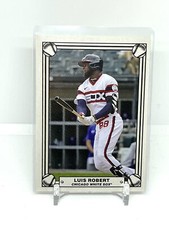 2021 Topps 582 Montgomery Club Set #3 Luis Robert #1 "Lost Design"