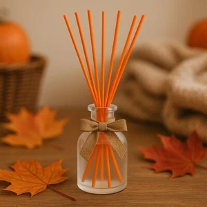 Orange Reed Diffuser Sticks, Fiber 12" essential oil fragrance  - Picture 1 of 6