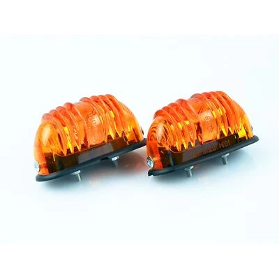 2x Hella Blinkleuchte Blinker Oldtimer Traktor Bulldog Schlepper 2BA001.227-211 - Bild 1 von 4