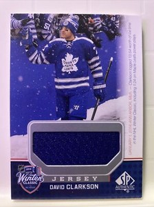 2014-15 SP Game Used Stadium Series/Winter Classic Jersey #WC-DC David Clarkson