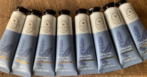 8 (ocho) LAVANDA Y VAINILLA 1 oz tamaño de viaje CREMA DE MANOS baño y cuerpo funciona - Imagen 1 de 2