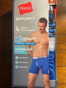 Hanes Herren Sport X-Temp Performance Boxershorts 3er Pack S - Bild 1 von 5