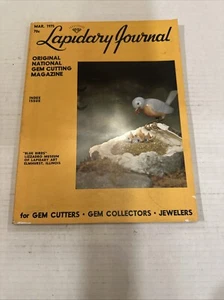 Lapidary Journal Gem Cutting Jewelry Magazine Mar 1975 Rockhound Collectors VTG - Picture 1 of 6