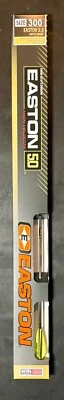 Easton 5.0 Match Grade Size 300 Yellow Fletching 6 Pack New - Image 1 of 3