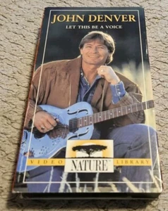 John Denver Let This Be A Voice VHS Tested Plays - Picture 1 of 11