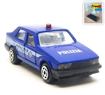 Majorette Alfa Romeo 75 Polizia Dark Blue 1:55 (3") 271 no Package - Image 1 of 4