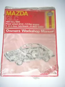Haynes Owners Workshop Manual MAZDA GLC 1981 - 1985 Book # 757 - Foto 1 di 1