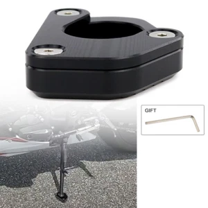 Soporte de almohadilla de pedal de extensión de aluminio negro apto para Kawasaki Z650 2020-2024 - Imagen 1 de 16