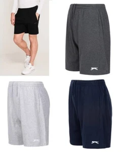 SLAZENGER JERSEY SHORTS PYJAMAS GYM SPORTS LOUNGEWEAR S M L XL 2XL 3XL 4XL NEW - Picture 1 of 8