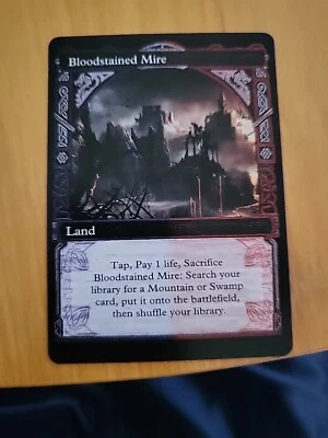 Bloodstained Mire MTG FanArt - Image 1 of 2