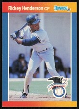 1989 Donruss All-Stars #4 Rickey Henderson