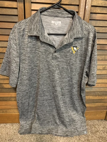 Pittsburgh Penguins Short Sleeve Polo / Large Cover