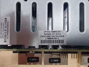 HP Proliant DL380 G9 DL560 NVME Backplane Kit 780978-001 768950-001 824019-001 - Bild 1 von 4