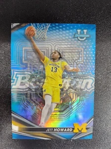 Jett Howard 2023 Bowman University Blue /150 Michigan Orlando Magic #1 Pick - Picture 1 of 2