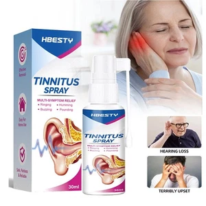 Tinnitus Spray Ear Ringing Relief Relieving Ear Drops Hearing 30ml - Picture 1 of 11