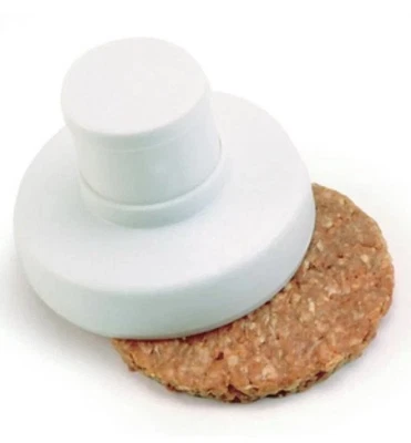 Molde para hamburguesas Norpro uniforme de prensa para hacer hamburguesas redondas #507 nuevo F1 Foto 1 de 4