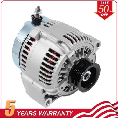 Alternator for Toyota Sequoia 2001-2002 Tundra 2000-2002 V8 4.7L 100Amp 12V CW Foto 1 de 4