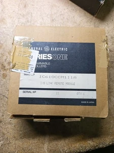 GE FANUC IC610CCM111A I/O LINK REMOTE MODULE - Picture 1 of 2