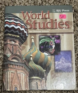 EUC! BJU Press World Studies Second 2nd Edition Student Textbook HARDBACK - Imagen 1 de 5