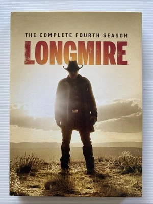 3 Disc DVD - LONGMIRE Complete Fourth Season 4 (2015) R1 - Robert Taylor - Image 1 of 2