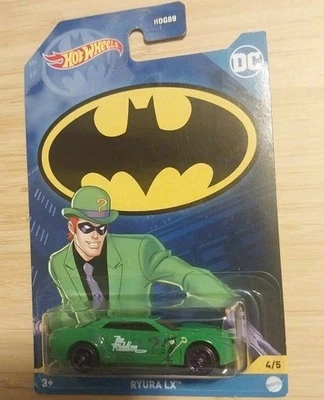 DC Comics Batman Series #4 Ryura LX The Riddler 2023 Hot Wheels  Foto 1 de 4