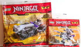 Lego Ninjago: 30081 Skeleton Chopper & 20020 Mini Turbo Shredder BrickMaster