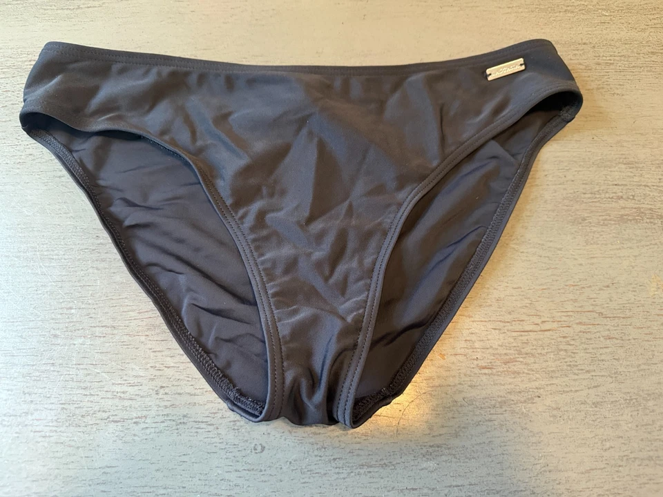 Traje de baño negro LASCANA BY VENUS forrado delantero bikini parte inferior talla 10 Foto 1 de 1