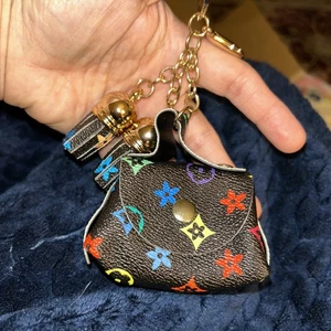 Mini Bag Keychain Handbag Purse Charm Bag Keyrings Multicolor - Picture 1 of 3