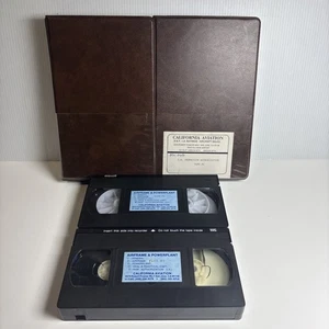 California Aviation A&P Training VHS Set Part 1 & 2 Jim Doyle Mechanic Prep - Imagen 1 de 6