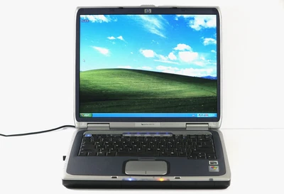 Vintage HP Pavilion ZE4125 Windows XP Pro, Athlon XP 1600+, 768MB RAM, 40GB HDD - Image 1 of 4
