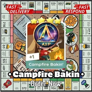 Campfire Bakin 4 Stars Sticker - Bon Appetit Album Set 11 ⚡⚡ fast delivery ⚡⚡ - Picture 1 of 1