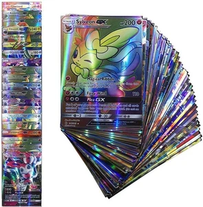 20 Stück Englisch Pokemon Karten GX Tag Team Vmax EX Mega Shining Game Kinder Spielzeug Geschenk - Bild 1 von 5