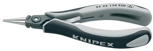 Knipex 34 32 130 ESD Präzision Elektronik Greifzange - Rundnase - Bild 1 von 1
