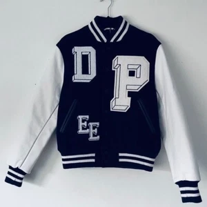 10.Deep x Golden Bear Varsity Jacket Size M Limited Edition Cowhide Sleeves USA - Picture 1 of 13