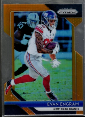 A9236- 2018 Panini Prizm Prizms Orange #61 Evan Engram /249 - NM-MT - Image 1 of 2