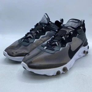 Nike React Element 87 Anthracite Running Shoe AQ1090-001 Men's Size 10.5 NEW - Picture 1 of 10