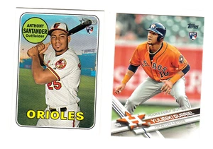 2017 TOPPS YULESKI GURRIEL,RC,18" HERITAGE,ANTHONY SANTANDER,RC - Picture 1 of 4